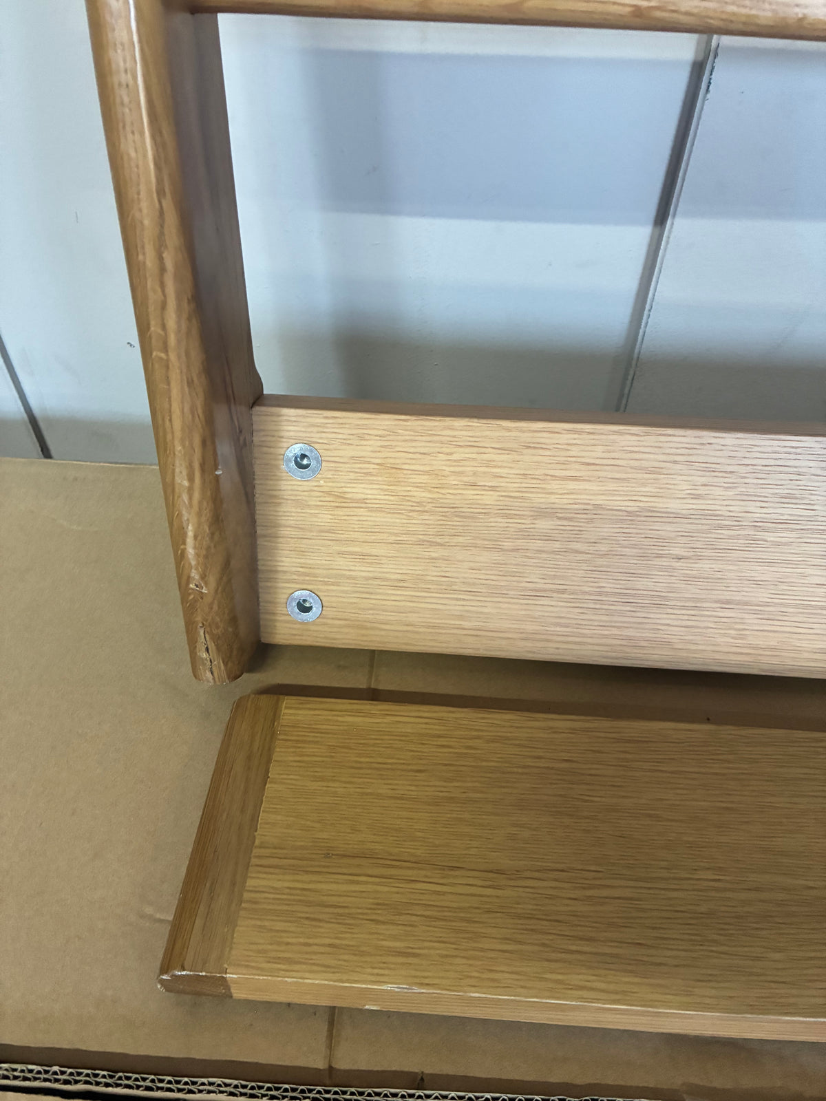 John Lewis X-Ray Oak Wood Bed Frame, King Size, R52 rrp £899