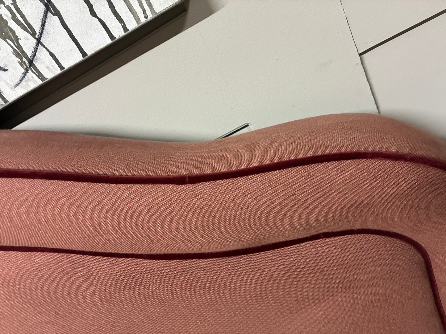 Love Your Home Christobelle Double Piped Bed In Blush & Valentine Rrp £1850