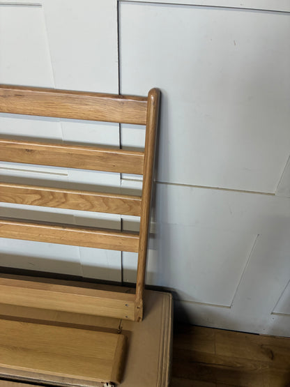 John Lewis X-Ray Oak Wood Bed Frame, King Size, R52 rrp £899