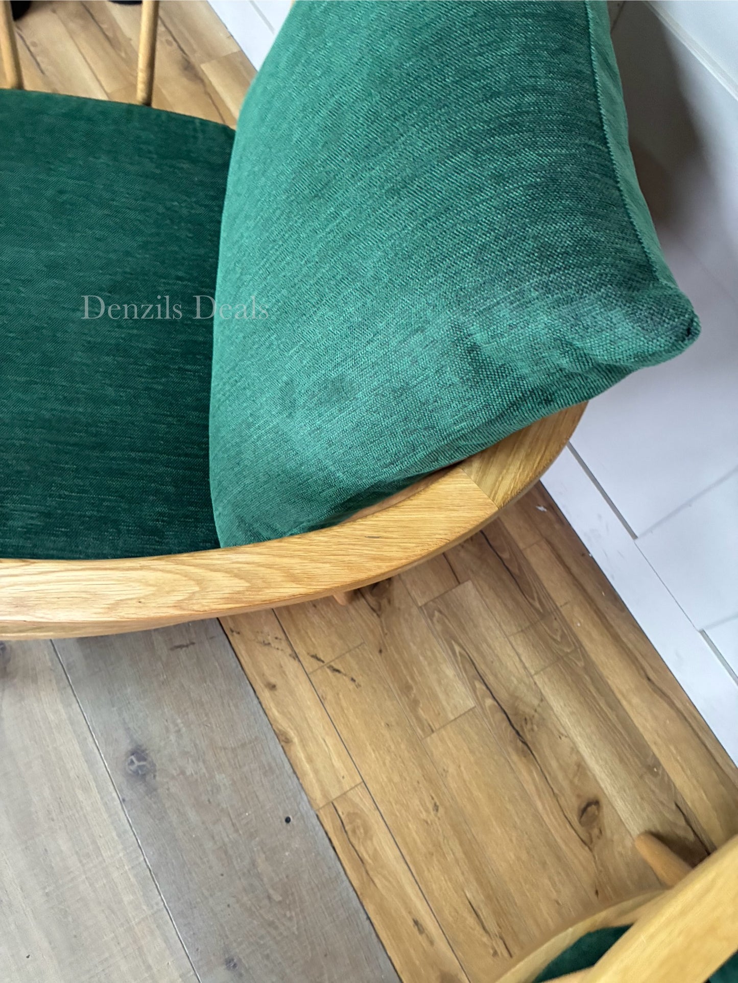 2x Frome Armchair, Forest Green John Lewis Rrp £1598