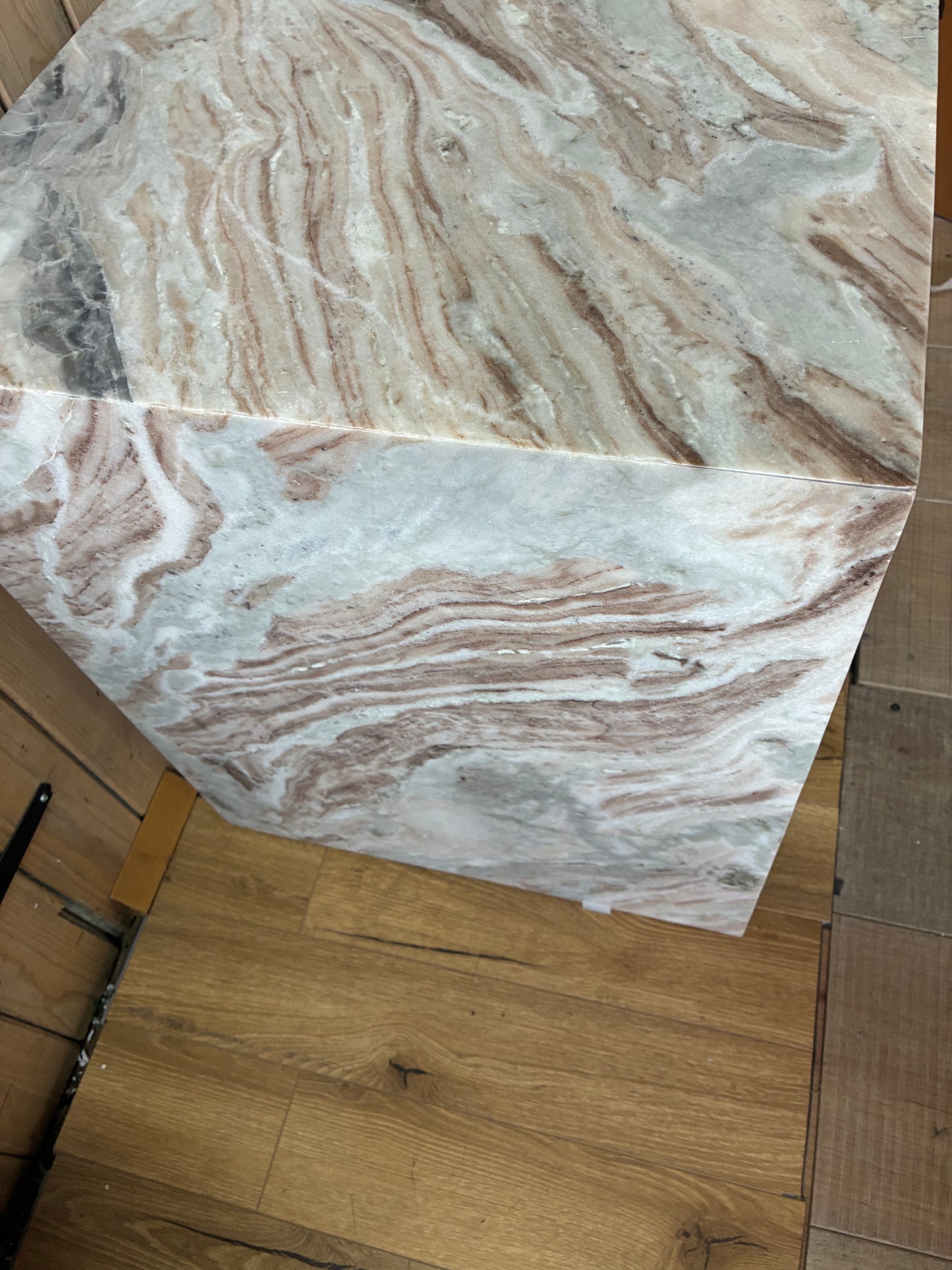 anthropologie Gia Marble Open Side Table RRP £298