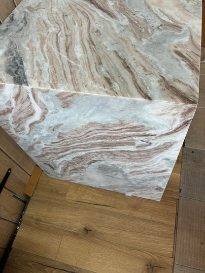 anthropologie Gia Marble Open Side Table RRP £298