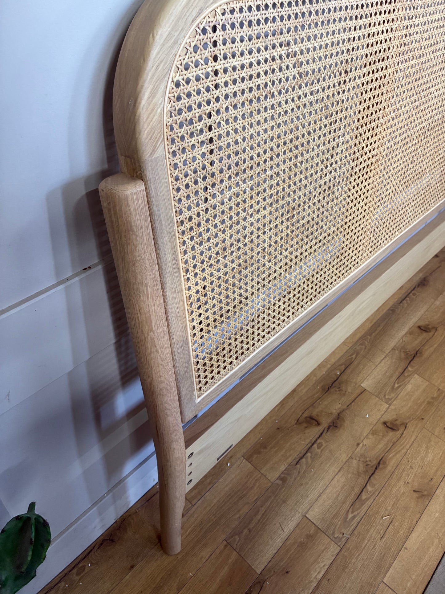 John Lewis King Size Rattan Bed Frame In Natural R55