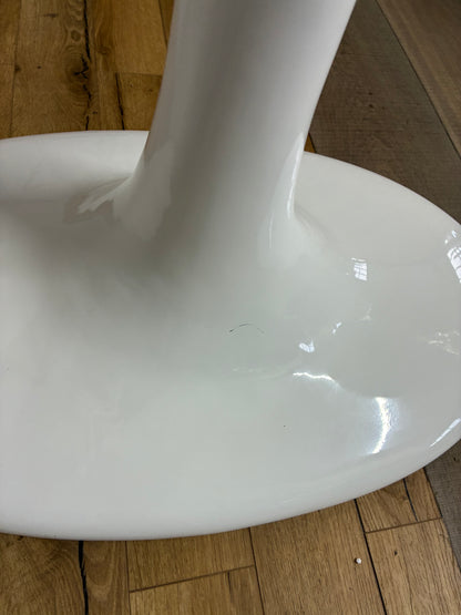 DFS Lille White Ceramic Marble Effect 4-6 Seater Extending Dining Table RRP £799