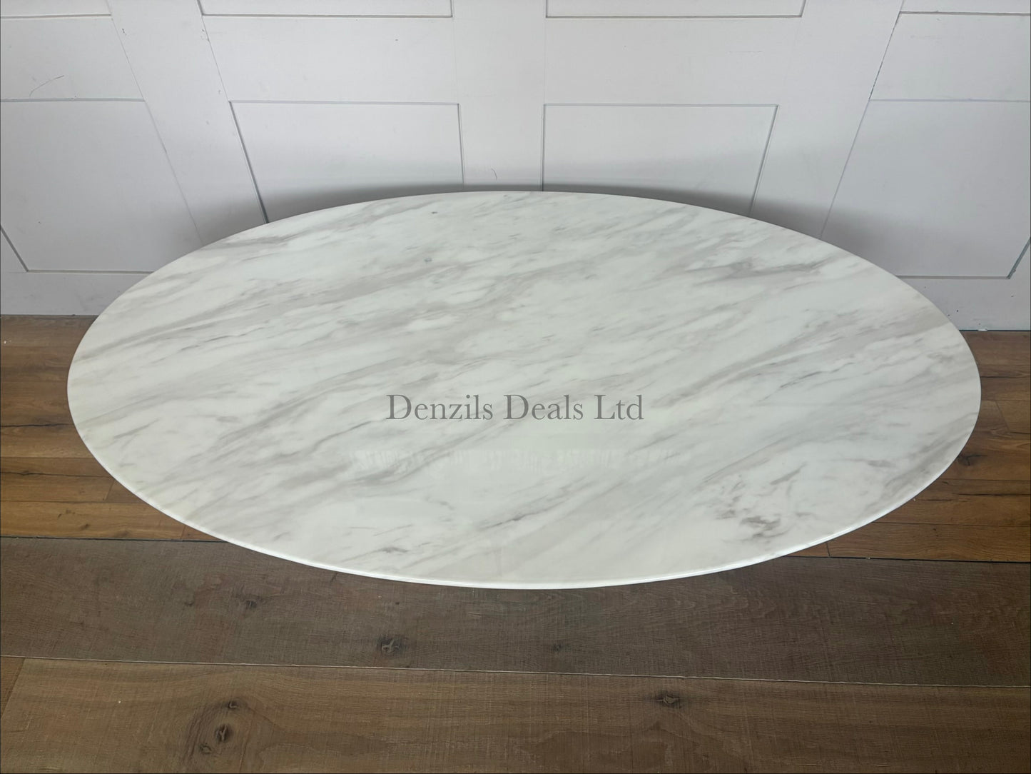 Parc Oval Coffee Table By Nick Scali Alternative Legs Installed