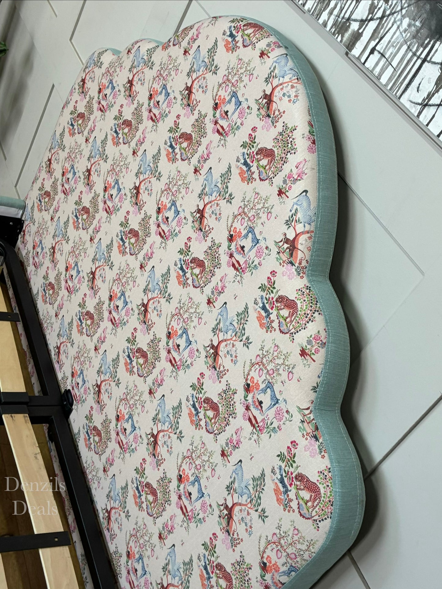 DFS Cath Kidston Flounce Double Bed Frame Rrp £1299