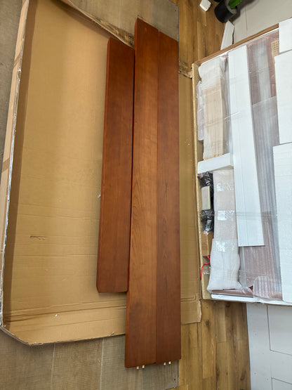 John Lewis Rattan double Bed Cherry Rrp £649