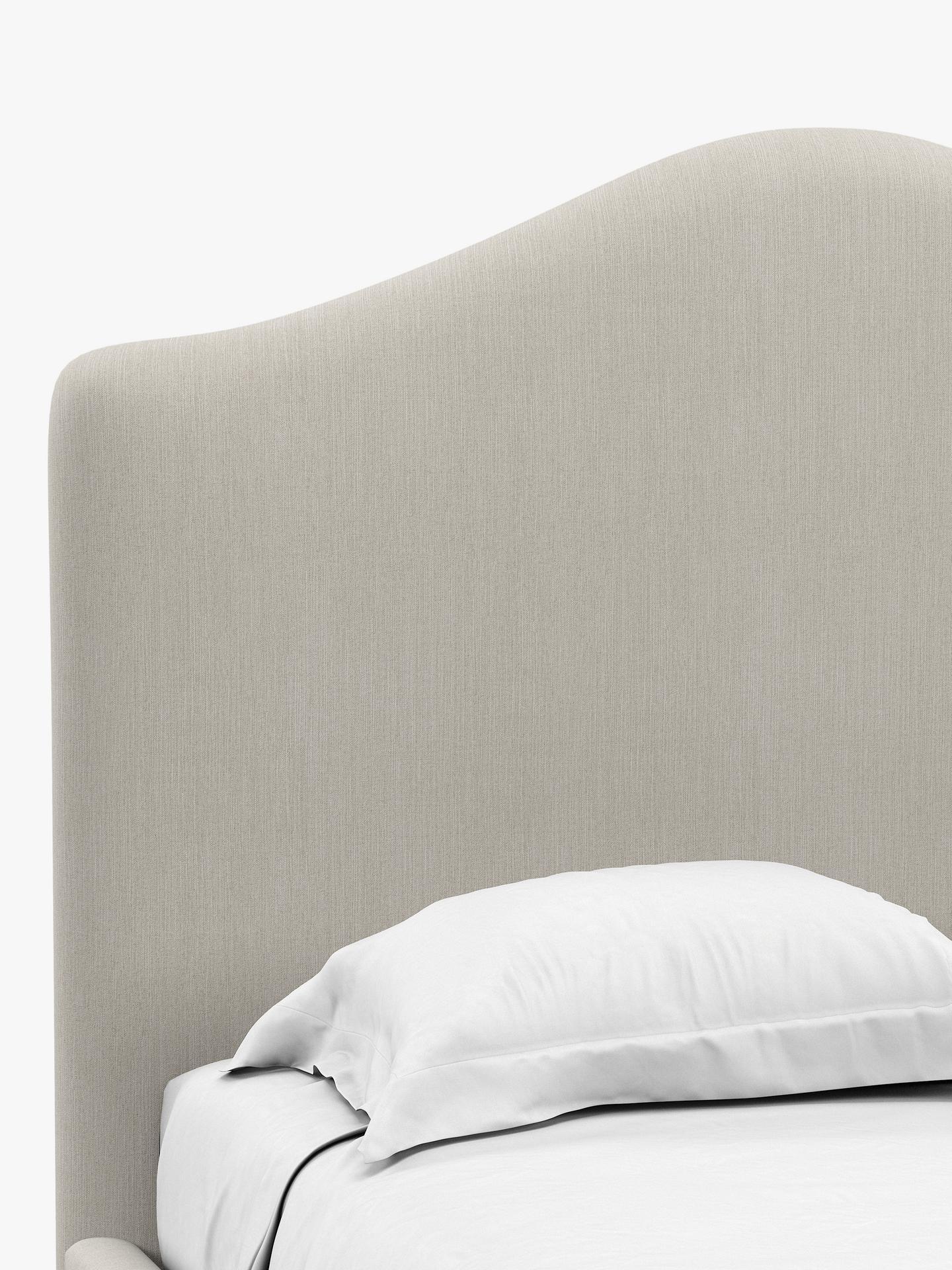 John Lewis Alice Ottoman Storage Bed Frame, Super King Size Cotton Effect Beige RRP £849