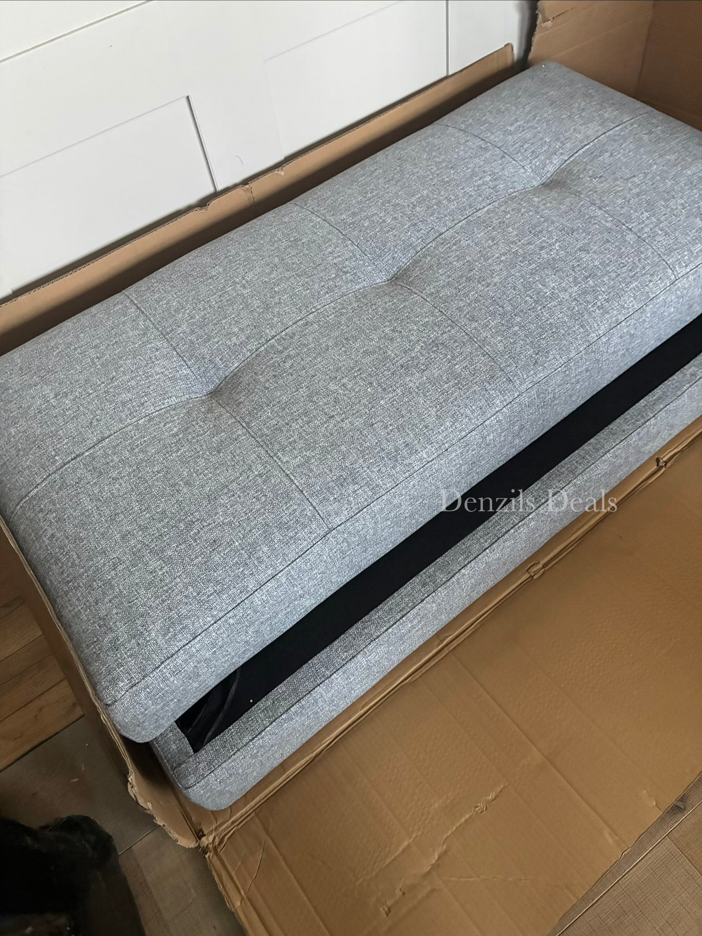 Innovation Living Cubed 140 Sofa Bed, Twist Granite 565  Rrp £1499 R17
