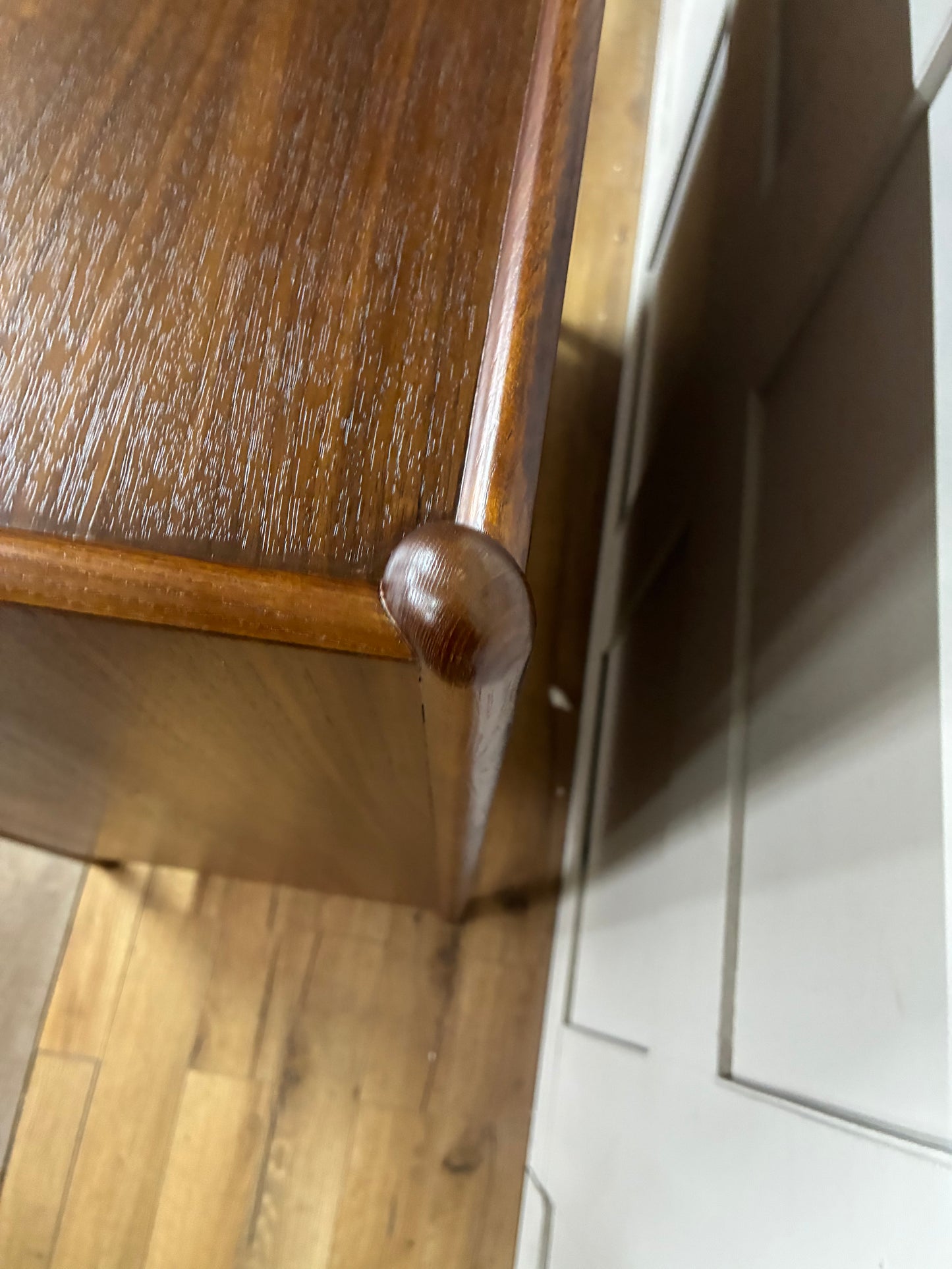 John Lewis Scandi 5 Drawer Wood Chest, Walnut Finish R20 Rrp £649
