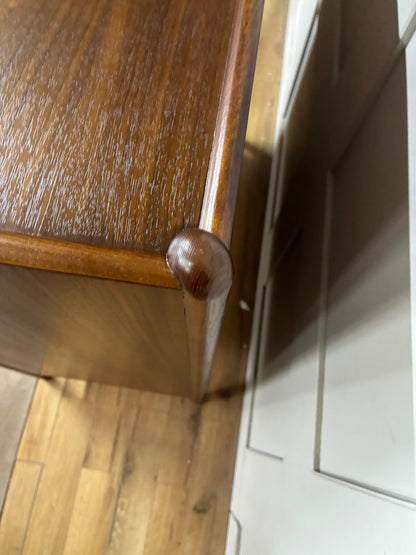 John Lewis Scandi 5 Drawer Wood Chest, Walnut Finish R20 Rrp £649