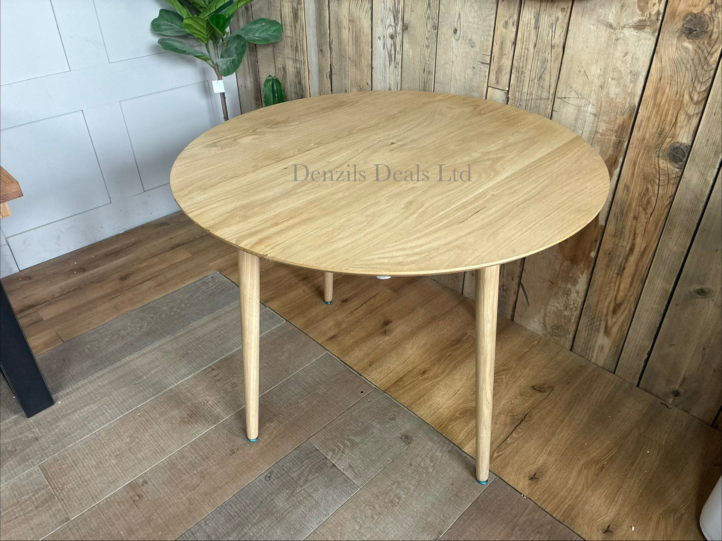 Gallery Direct Lewes Folding Dining Table, Natural Rrp £430 R14