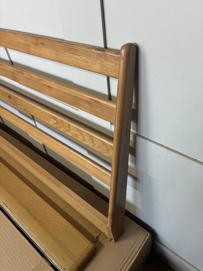 John Lewis X-Ray Oak Wood Bed Frame, King Size, R52 rrp £899