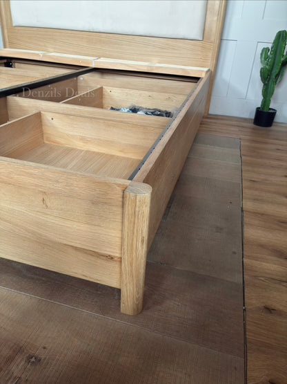 John Lewis Rest 4 Drawer Bed Frame, Super King, Natural Wood R:55 RRP £1699 R56