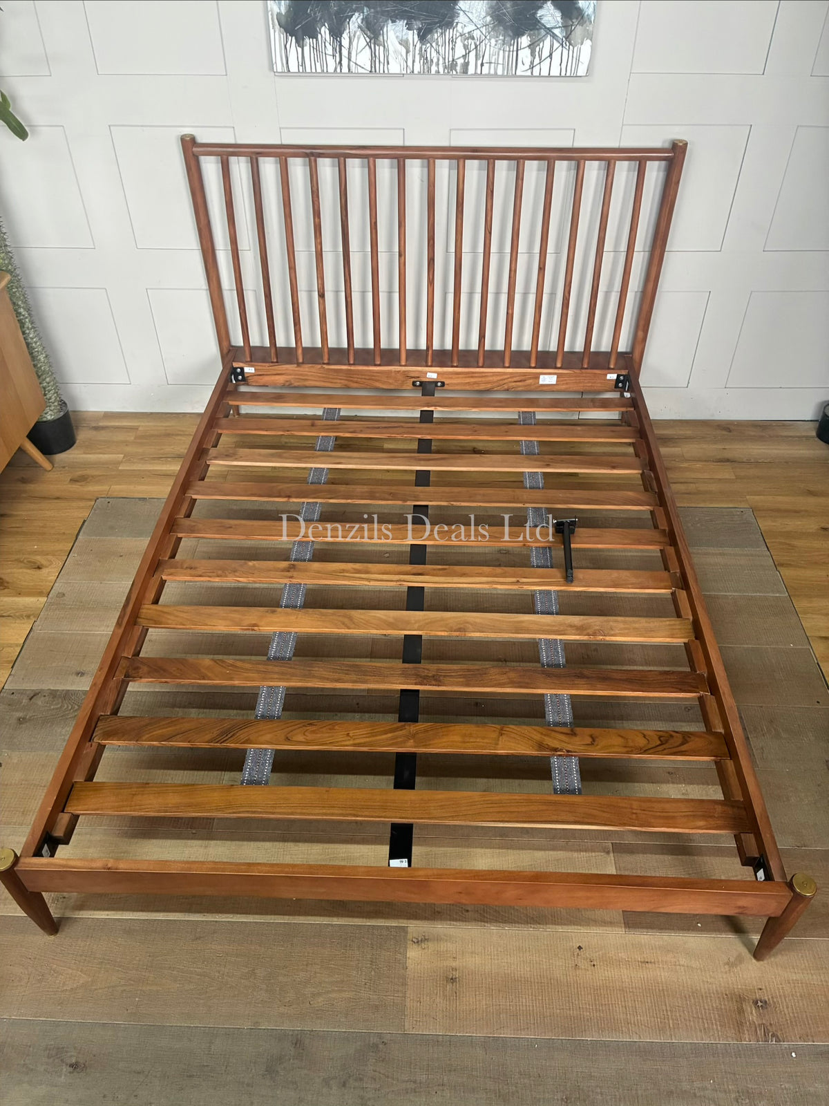Swoon Cartwright Bed Frame, King Size, Dark Brown Rrp £1079 R58