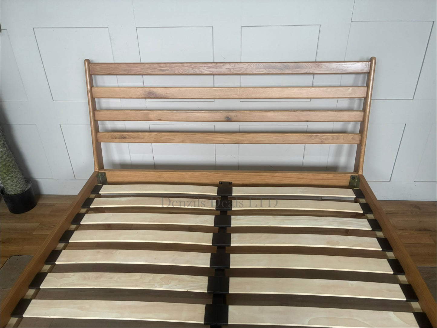 John Lewis X-Ray Oak Wood Bed Frame, King Size, rrp £899
