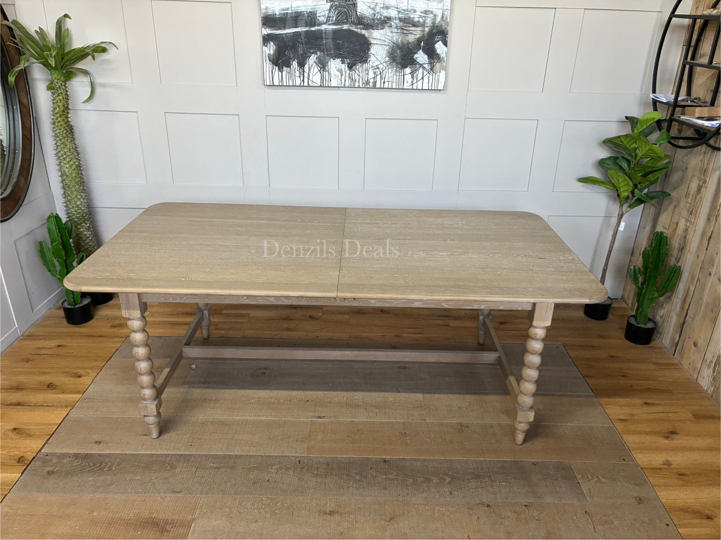 Gallery Direct Bessemer Rectangular Extending Dining Table, Oak  Rrp £899