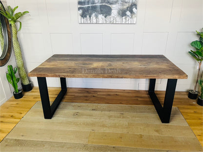 Java Sleeper Wood Rectangular 200cm Dining Table R22