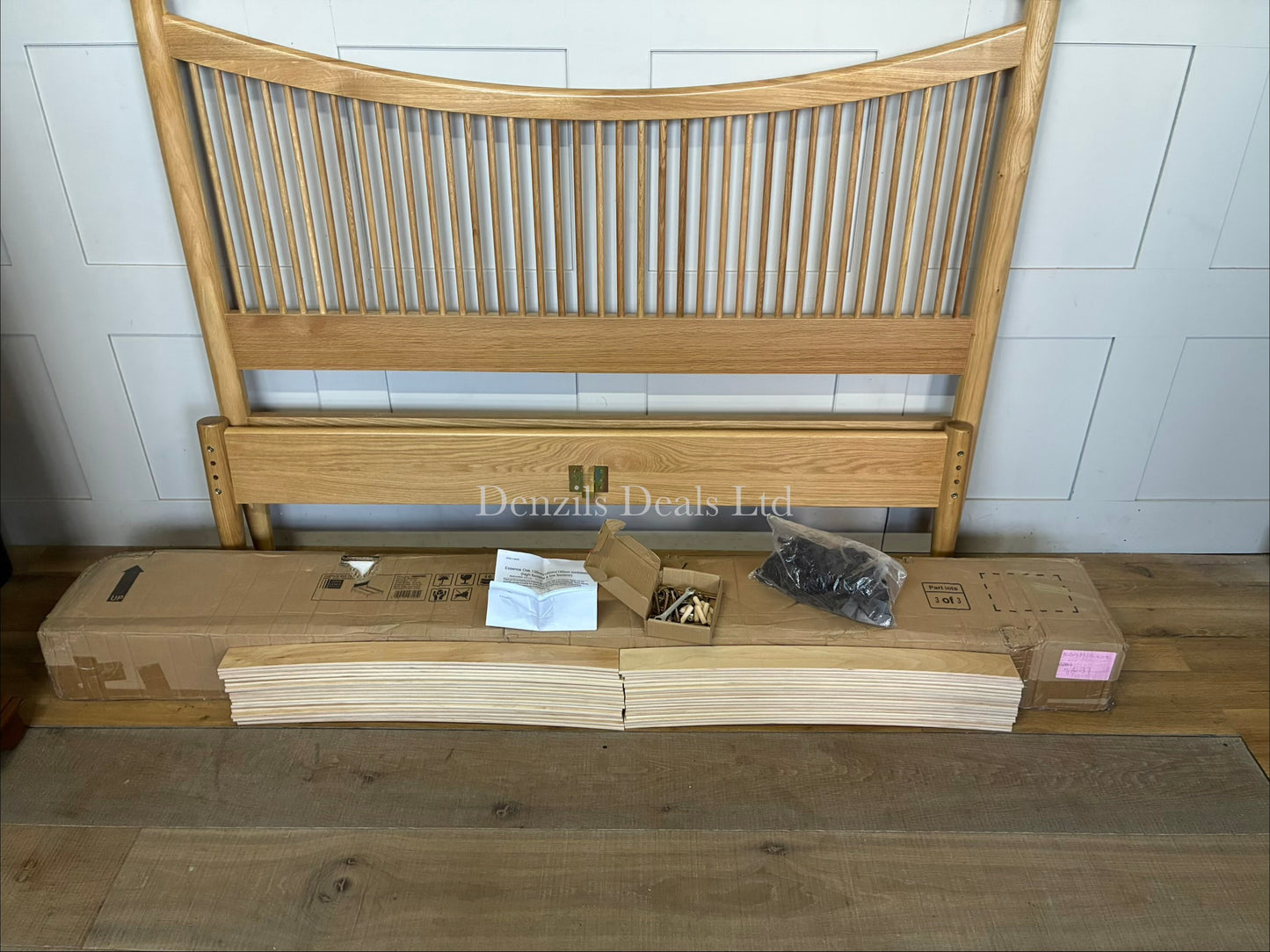 John Lewis Essence Bed Frame, King Size, Oak Rrp £799