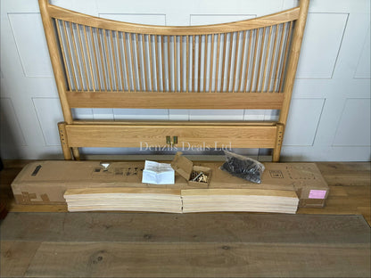 John Lewis Essence Bed Frame, King Size, Oak Rrp £799