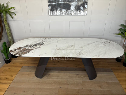 Lorea  Extending Dining Table By Dwell.  DFS RRP £999