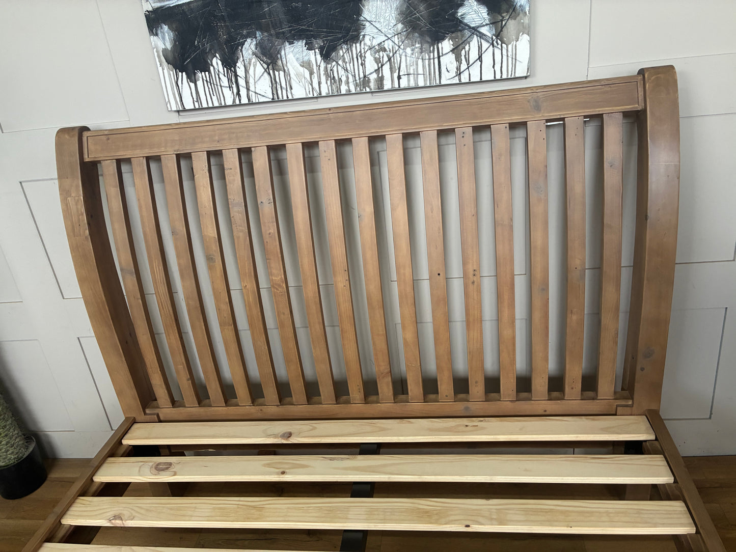 John Lewis Reclaimed Timber Bed Frame, King Size, Natural Wood RRP £1099