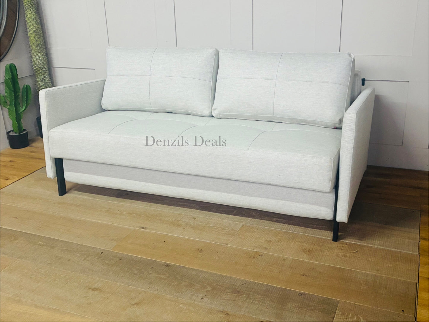 Innovation Living Cubed 160 Sofa Bed, Mixed Dance Natural Rrp  £1799