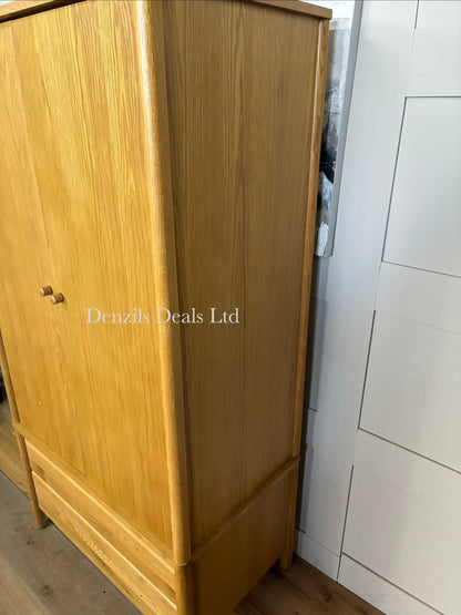 John Lewis Spindle Double Wardrobe with 2 Drawers, Oak Rrp £899 R57