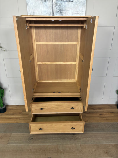 John Lewis Bevel Double Wardrobe, Natural Rrp £999 R40