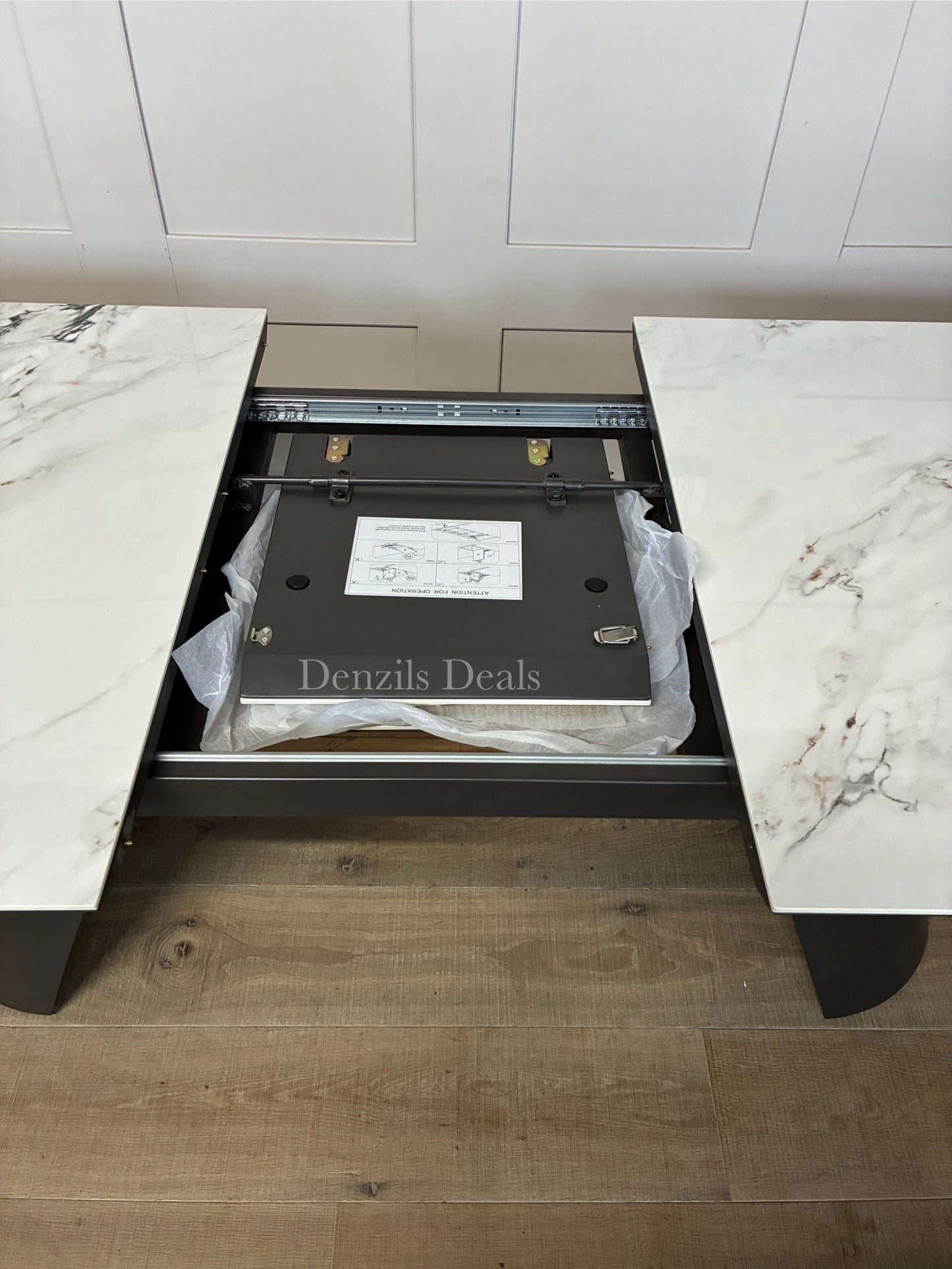 Lorea  Extending Dining Table By Dwell.  DFS RRP £999