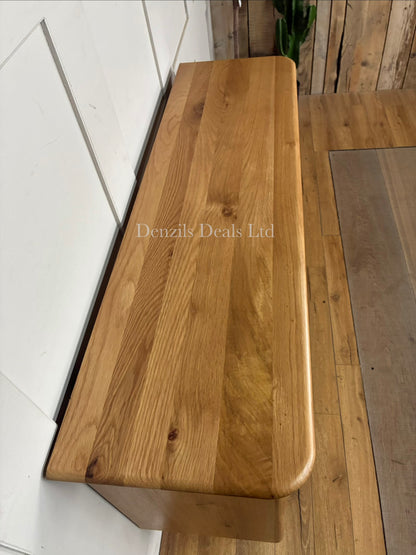 John Lewis Greenwood 2 Door Sideboard, Solid Oak/Bianco Oil Rep £499