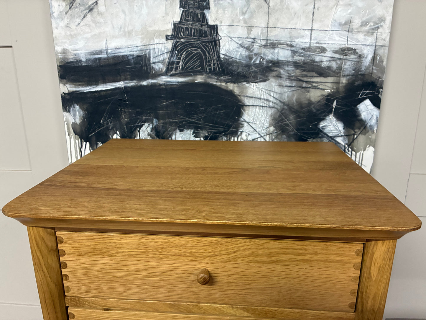 John Lewis Essence Tall 6 Drawer Chest, Oak  RRP£649