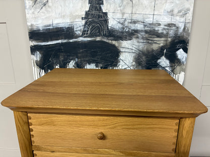 John Lewis Essence Tall 6 Drawer Chest, Oak  RRP£649