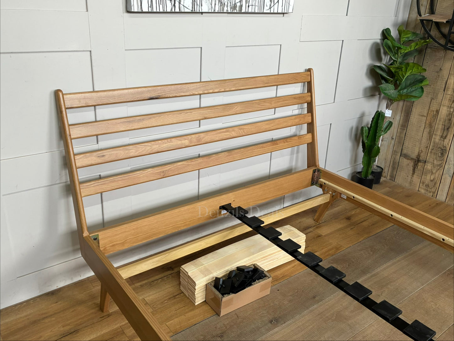 John Lewis X-Ray Oak Wood Bed Frame, King Size, rrp £899