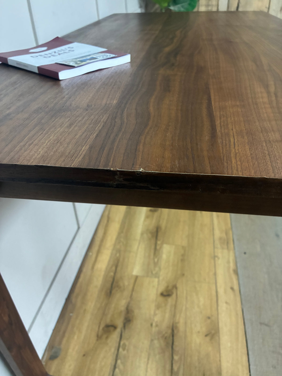 John Lewis Orbit Desk, Walnut Rrp £599 R17