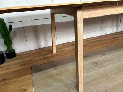 John Lewis Bari Extending Dining Table, Natural