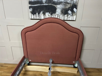 Love Your Home Christobelle Double Piped Bed In Blush & Valentine Rrp £1850