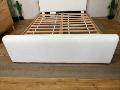 West Elm Asher King Size Bed Rrp £1599 R63x
