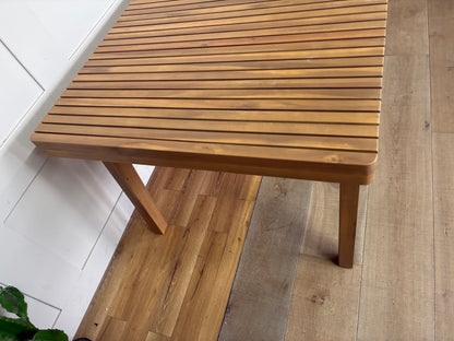 Mona Garden  Rectangular Dining Table, 175cm Natural John Lewis Rrp £399