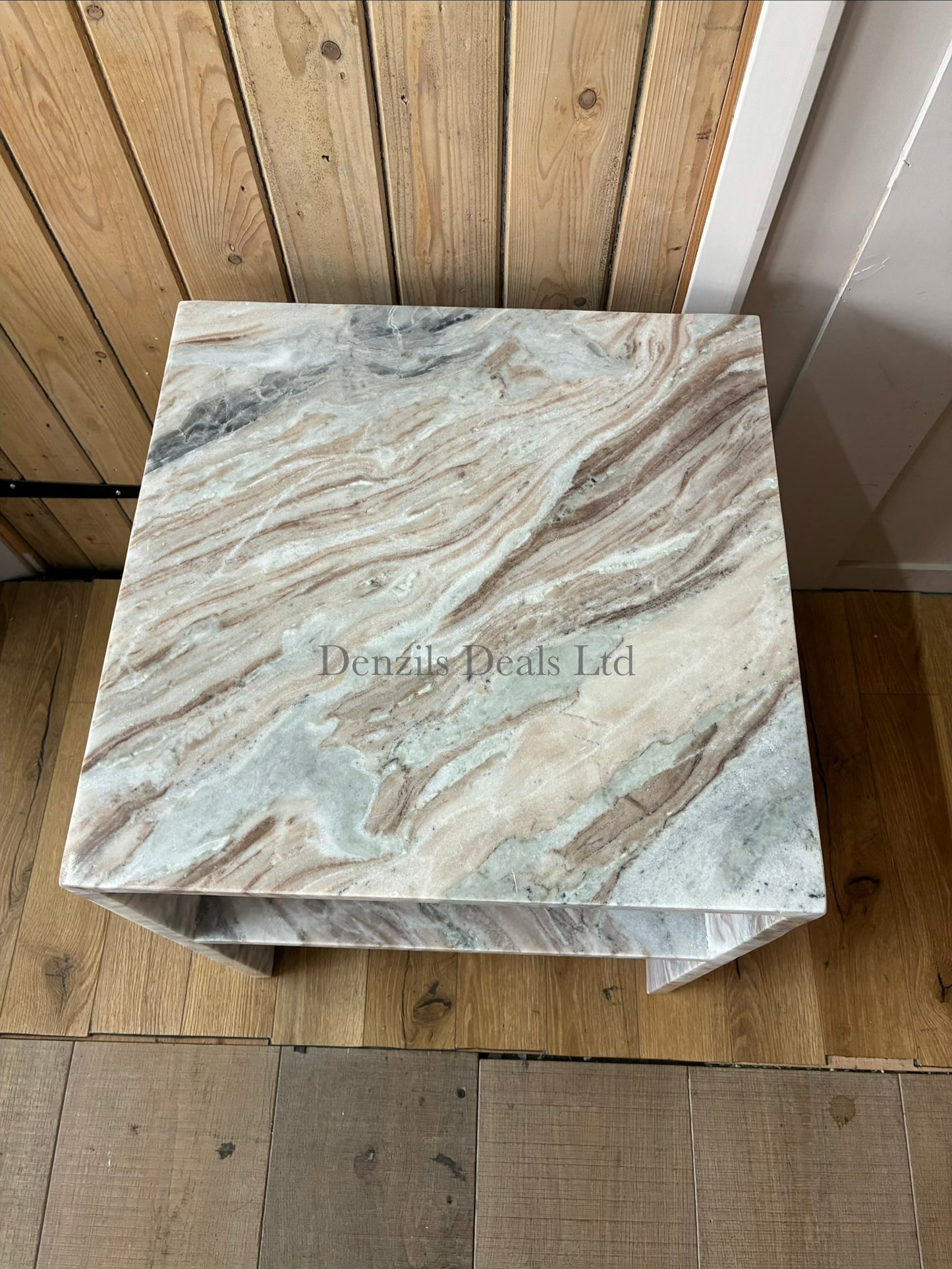 anthropologie Gia Marble Open Side Table RRP £298
