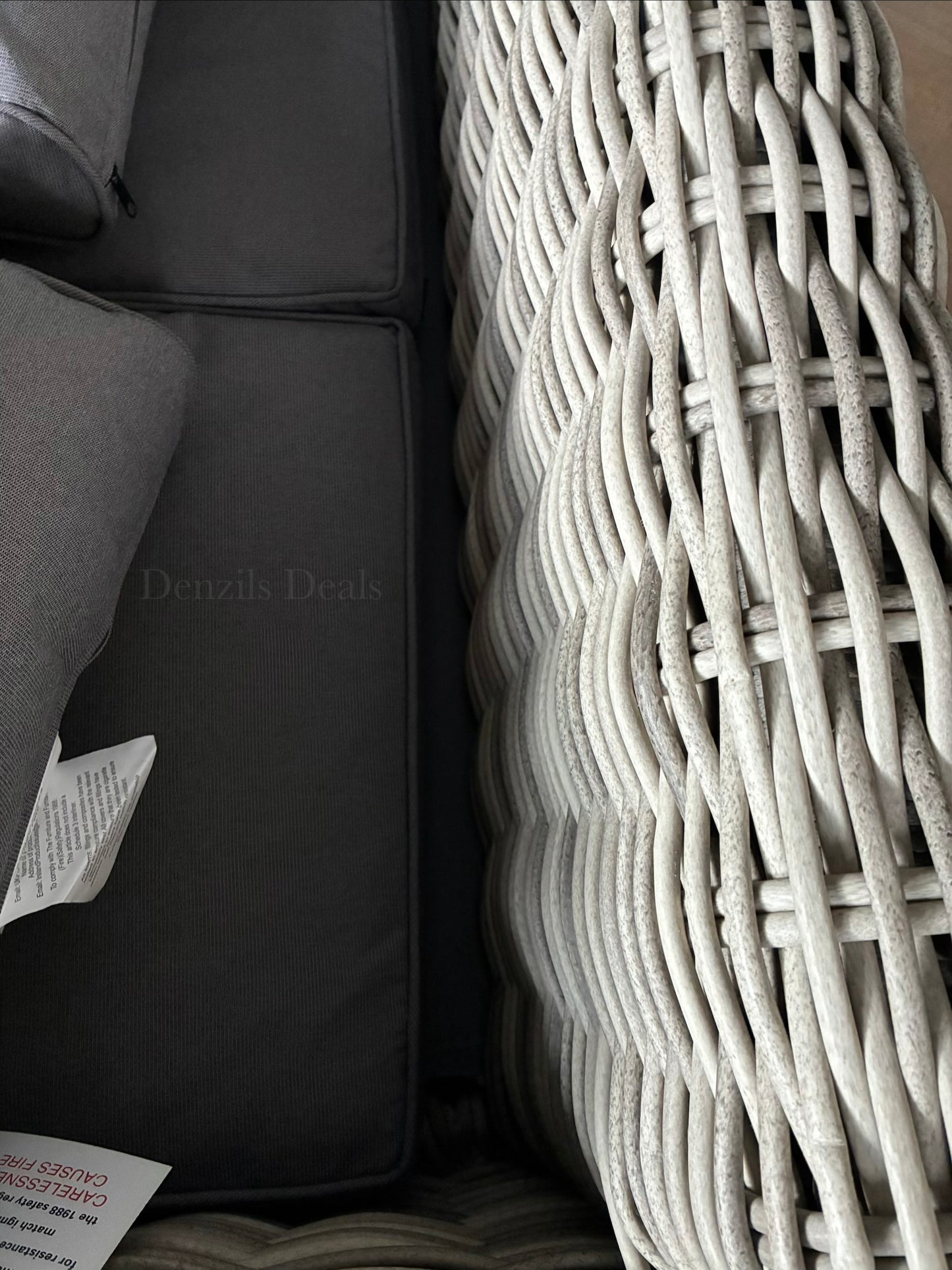 Gallery Direct Ragusa Grand 3 Seater Garden Rattan Sofa