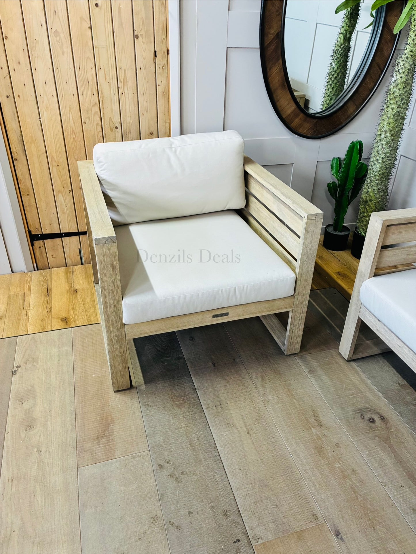 John Lewis St Ives 2-Seater Garden Lounging Sofa & 2 Armchairs, outdoor set