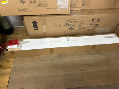 John Lewis Louis Low End Sleigh Bed Frame, Super King Size, Oak RRP £1499