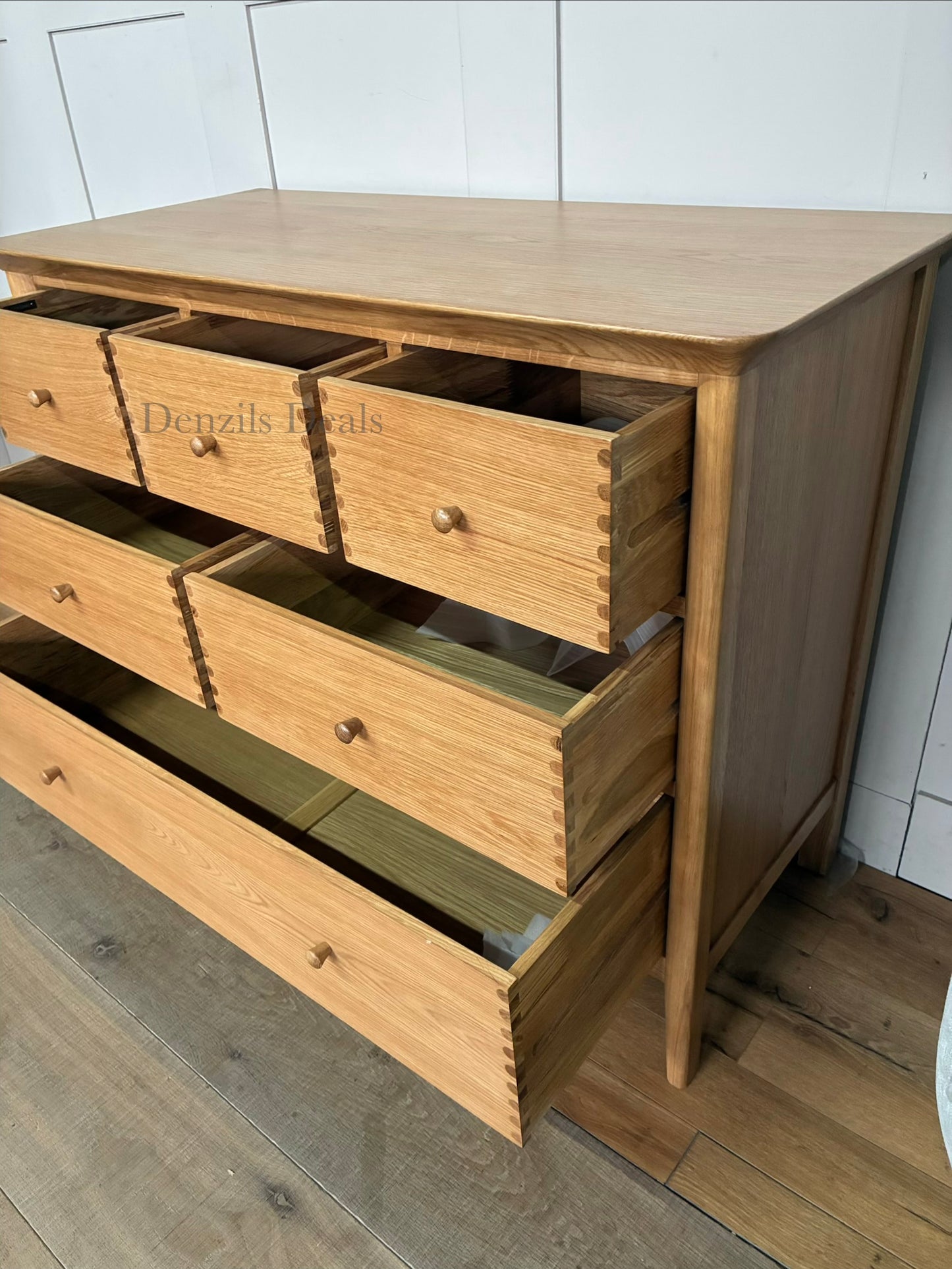 John Lewis Essence 6 Drawer Chest, Oak  FSC 100%