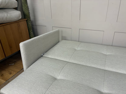 Innovation Living Cubed 160 Sofa Bed, Mixed Dance Natural 527 R3 Rrp £1799