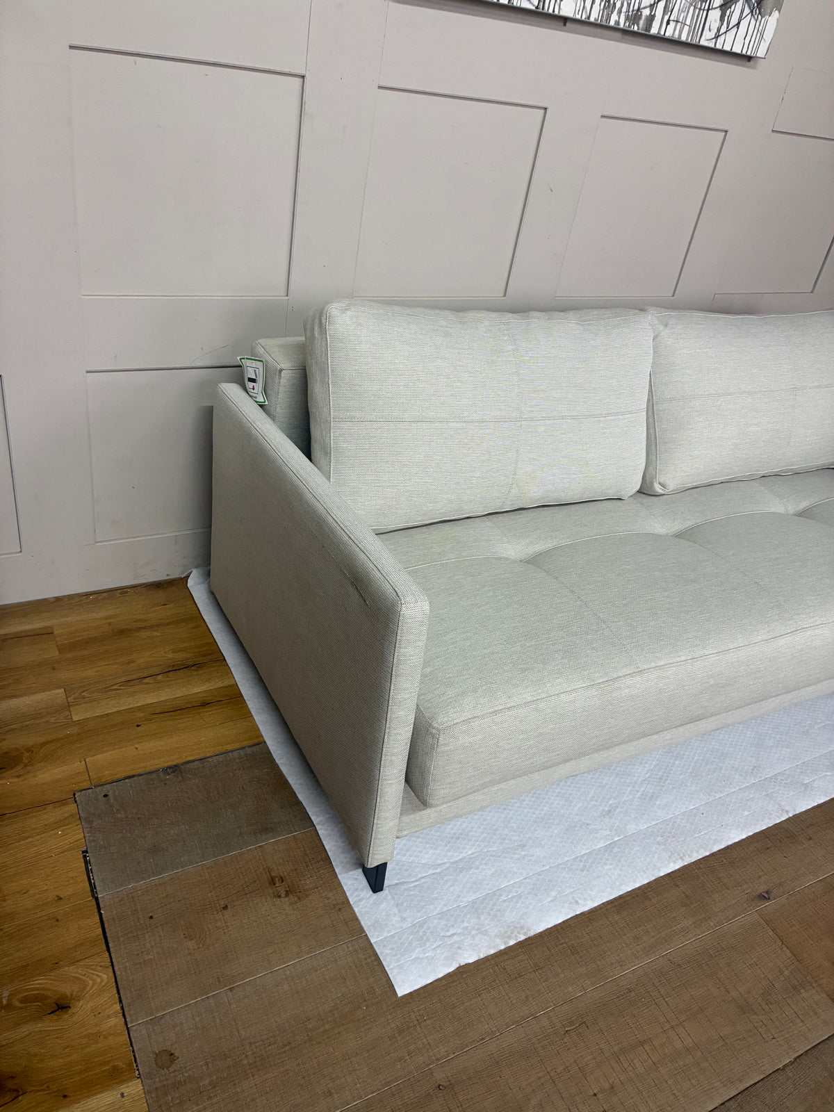 Innovation Living Cubed 160 Sofa Bed, Mixed Dance Natural 527 R3 Rrp £1799