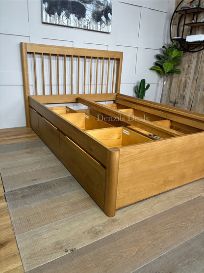 John Lewis Spindle Storage Bed Frame, Double,  Rrp £1099