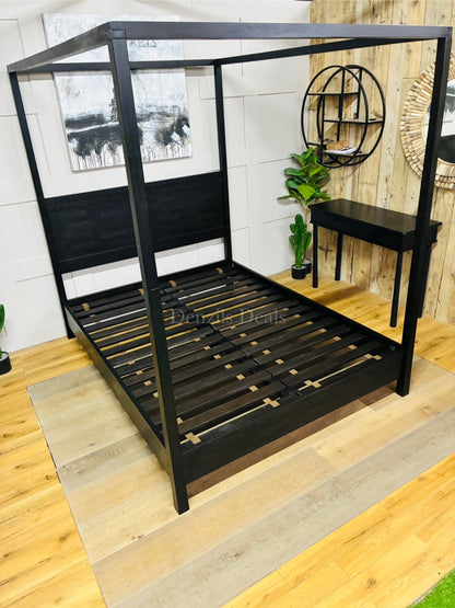 Gallery Boho Boutique 4 Poster 5' King Size Bed R40