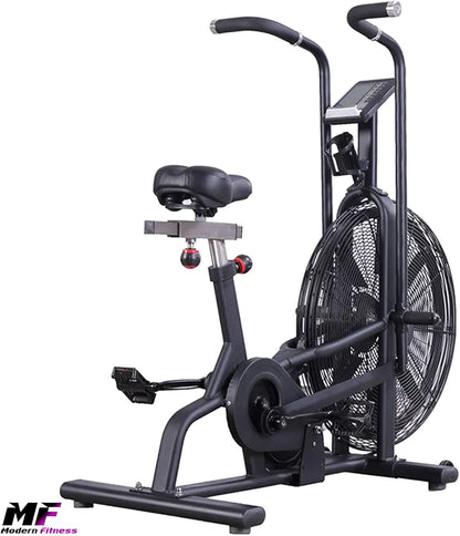 Assault Bike Home Gym Cardio Fitness Stationary Air Resistance Bike with LCD Display - Modern Fitness