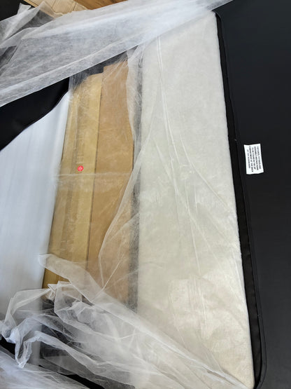 John Lewis Clyde Ottoman Storage King Bed Frame, Brushed Weave Beige Rrp £429